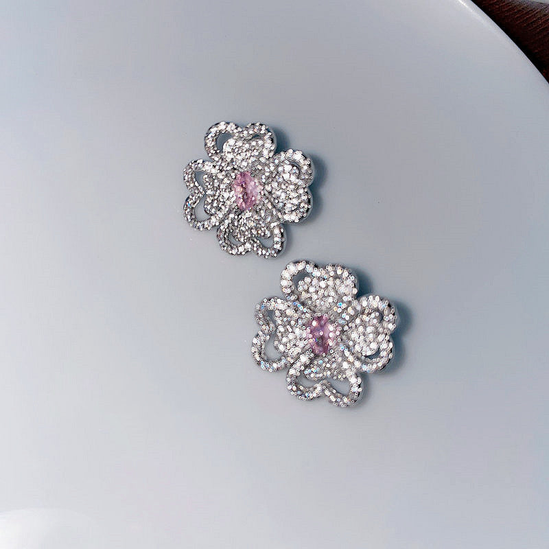 Jewelry Zircon Sparkling Diamond Ring Necklace