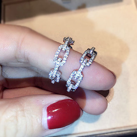 Fashion personality chain chain ring