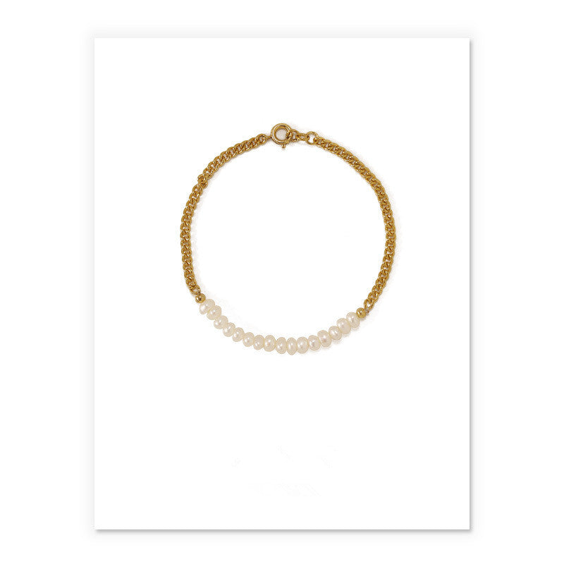 Baroque pearl bracelet