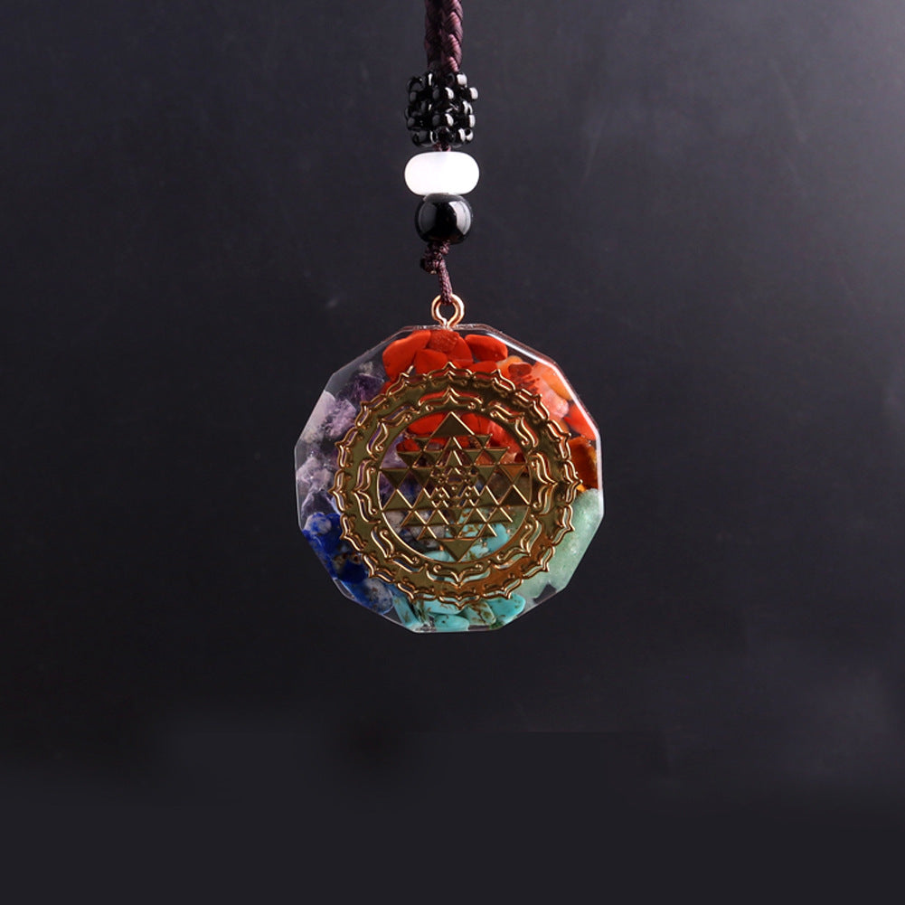 Power Stone Pendant Necklace