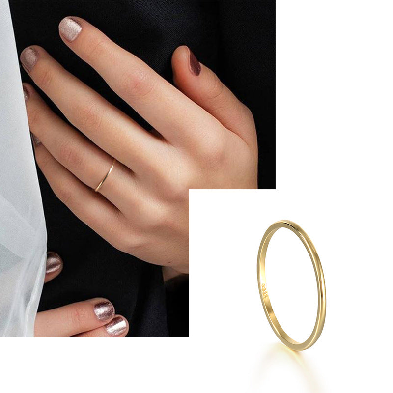 Simple fashion creative ring