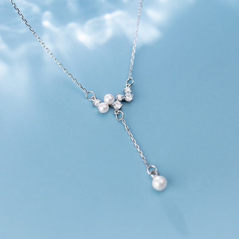 Bead Synthetic Pearl Necklace