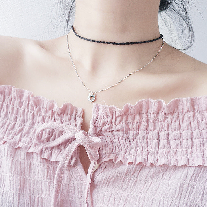 s925 sterling silver little devil necklace