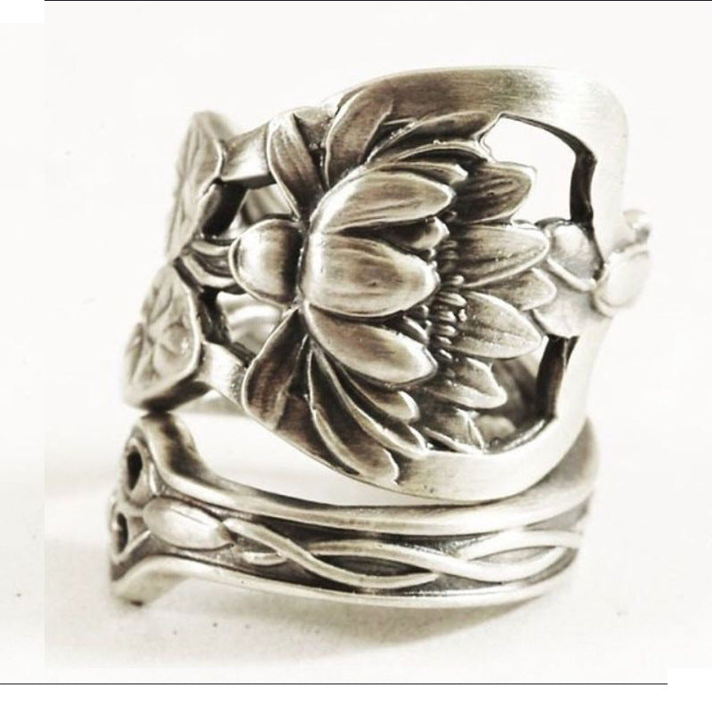 Stereo Rose Shaped Rings For Women, Vintage, Classic, 3D, Flower, Fashion, Wedding Party, Birthday Gift, Jewelry