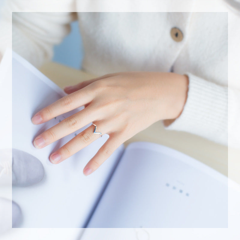 Simple V-Shaped Ring Ring Geometry