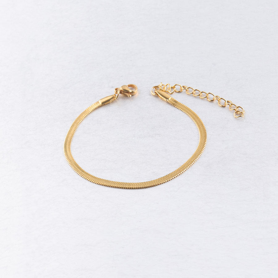 Flat Snake Chain Bangle Ladies Bangle