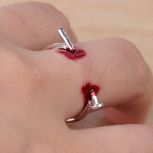 Nail Ring Fashion Simple Ring