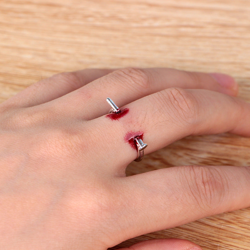 Nail Ring Fashion Simple Ring