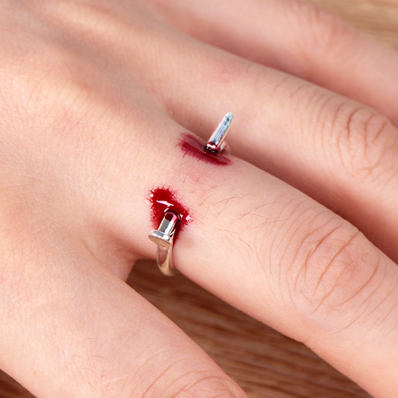 Nail Ring Fashion Simple Ring