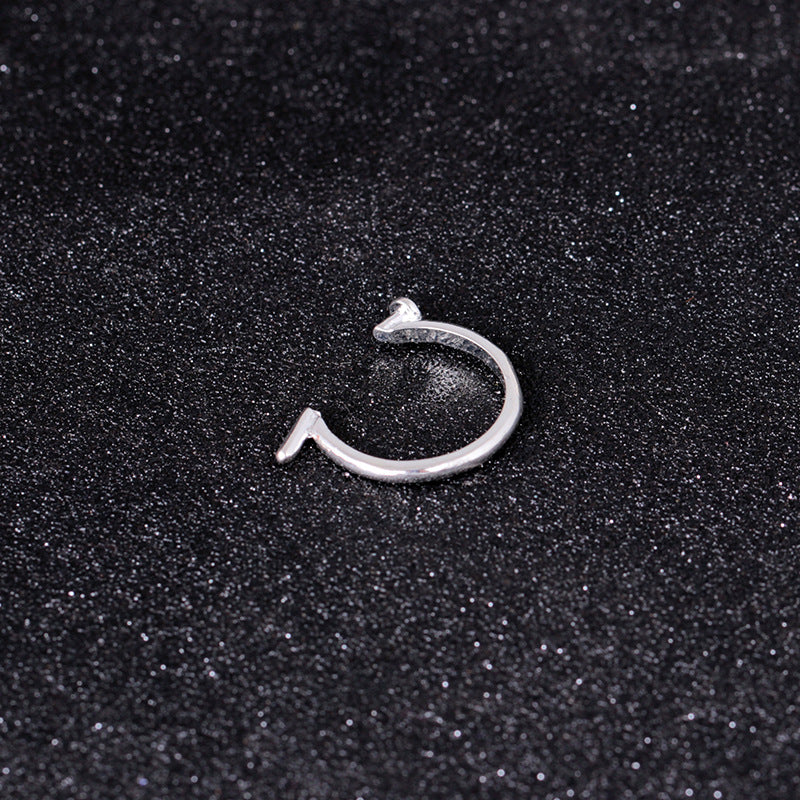 Nail Ring Fashion Simple Ring