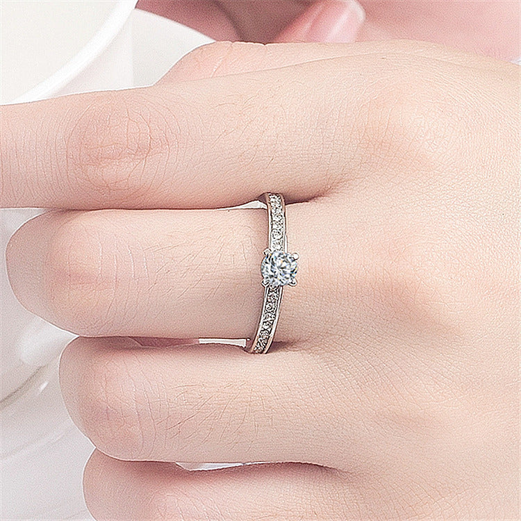 Fashion design full diamond ring