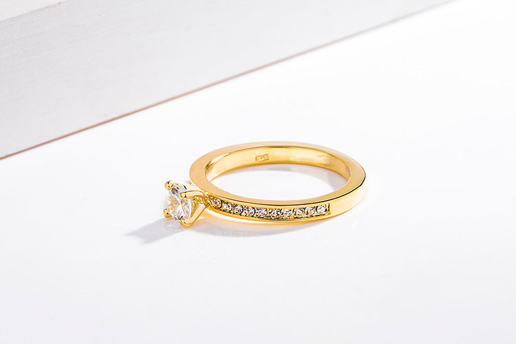 Fashion design full diamond ring