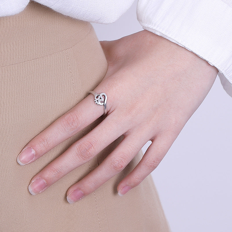Hindu symbol ring