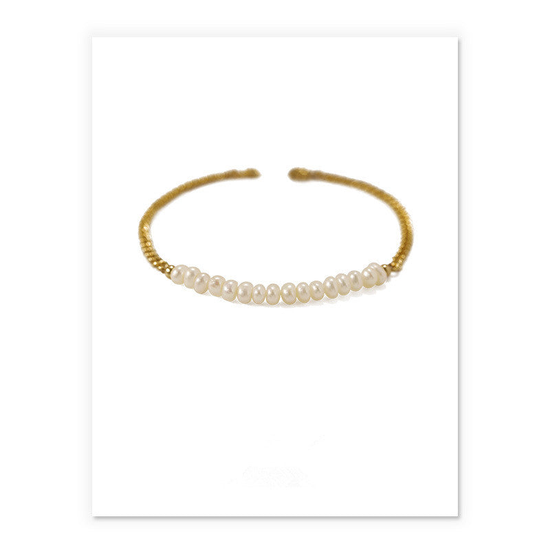 Baroque pearl bracelet