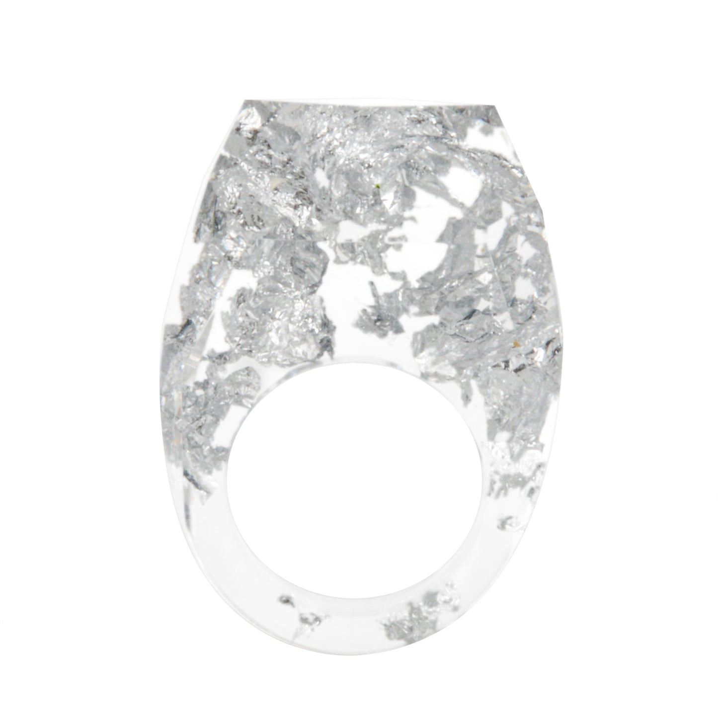 Dried Flower Resin Forest Handmade Dried Flower Epoxy Ring