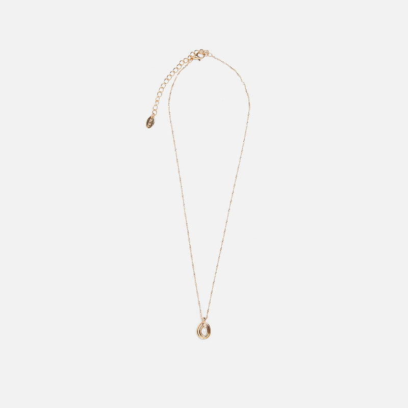 Accessories shell pearl necklace