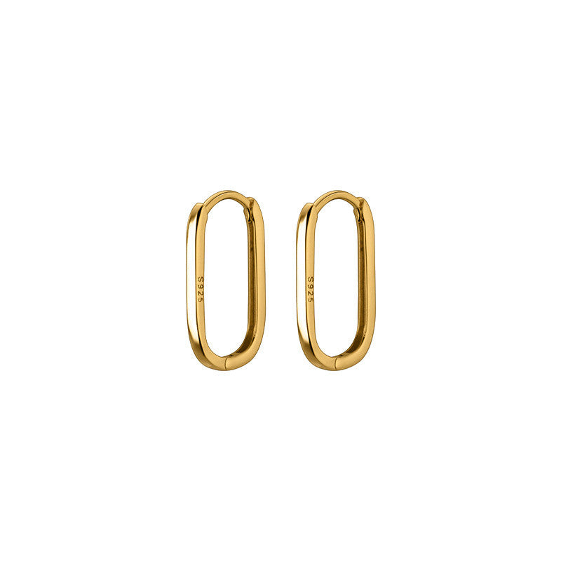 Sterling Silver Premium Hoop Earrings