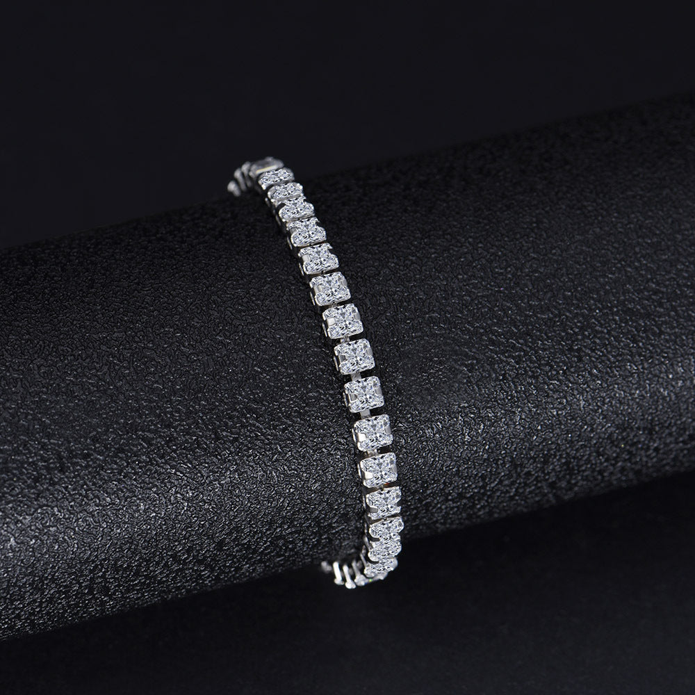 High Carbon Diamond Full Diamond Bracelet