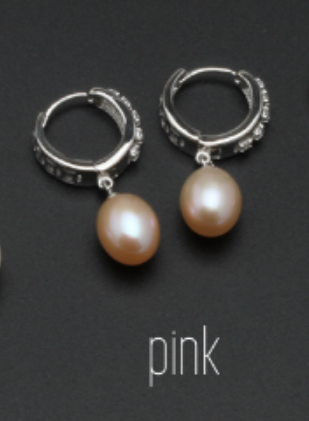 Real freshwater pearl earrings for women, 925 sterling silver pearl earrings fine white pearl earrings jewelry