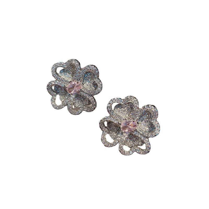 Jewelry Zircon Sparkling Diamond Ring Necklace