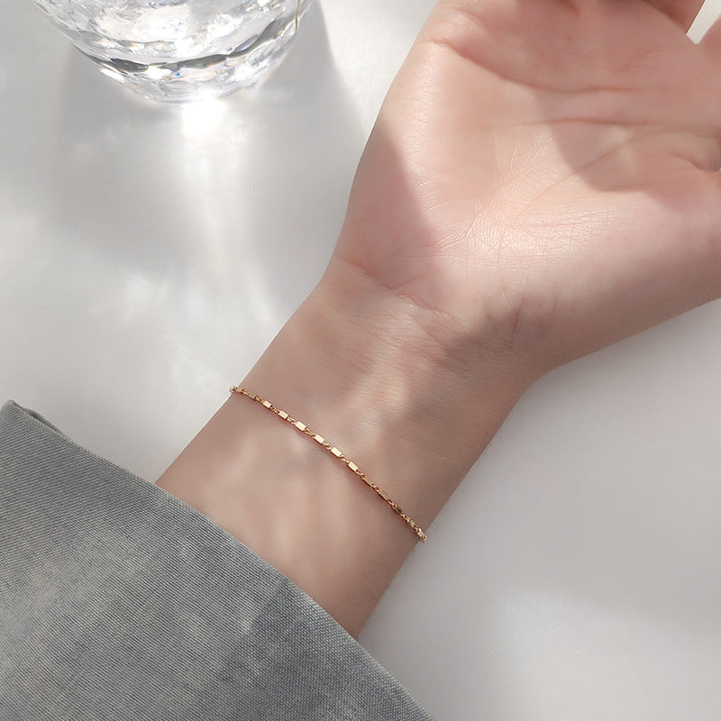 Small diamond bracelet