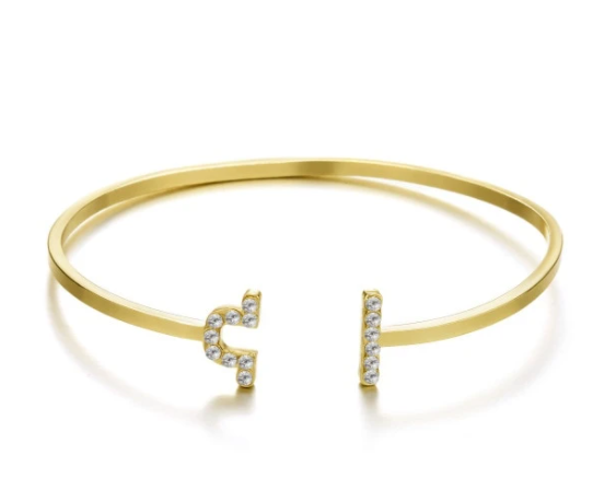 Cross-border Hot Sale Twelve Constellation Paper Card Series Symbol Bangle