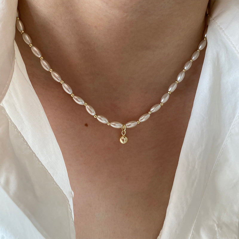 Temperament Fashion Vintage Pearl Necklace