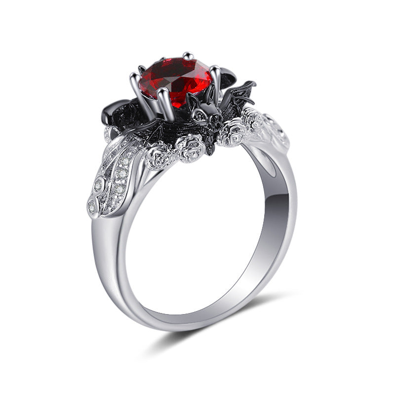 Bat Color Separation Ring European And American Plating