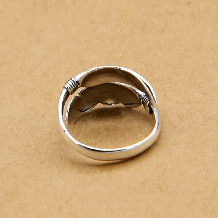 Creative feather ring