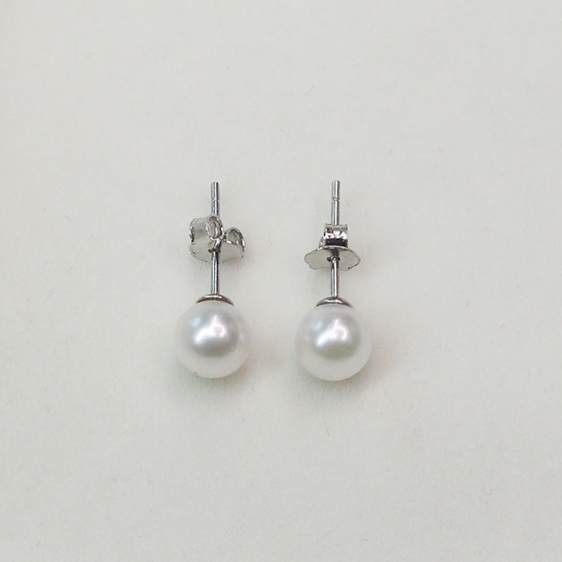 Sea pearl earrings