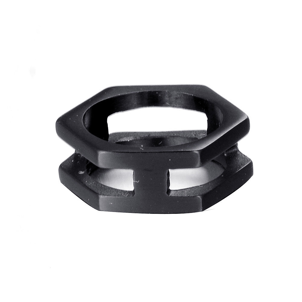 Vintage stainless steel ring