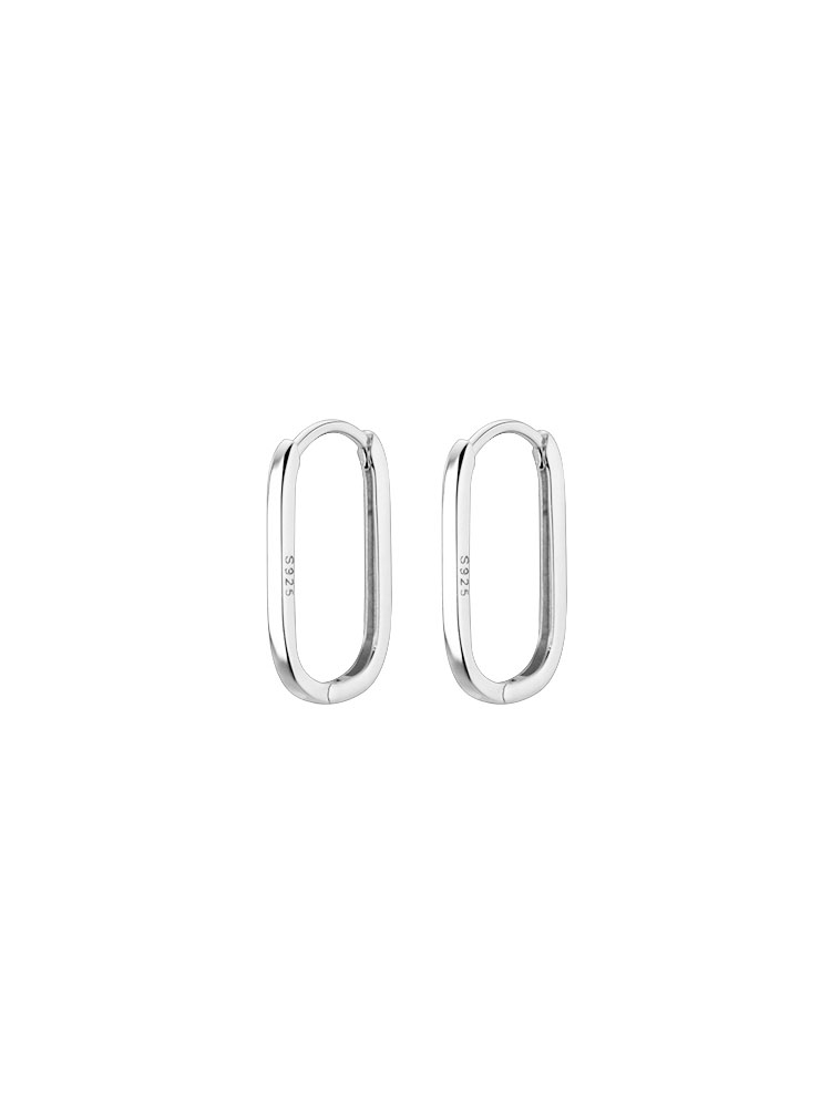 Sterling Silver Premium Hoop Earrings