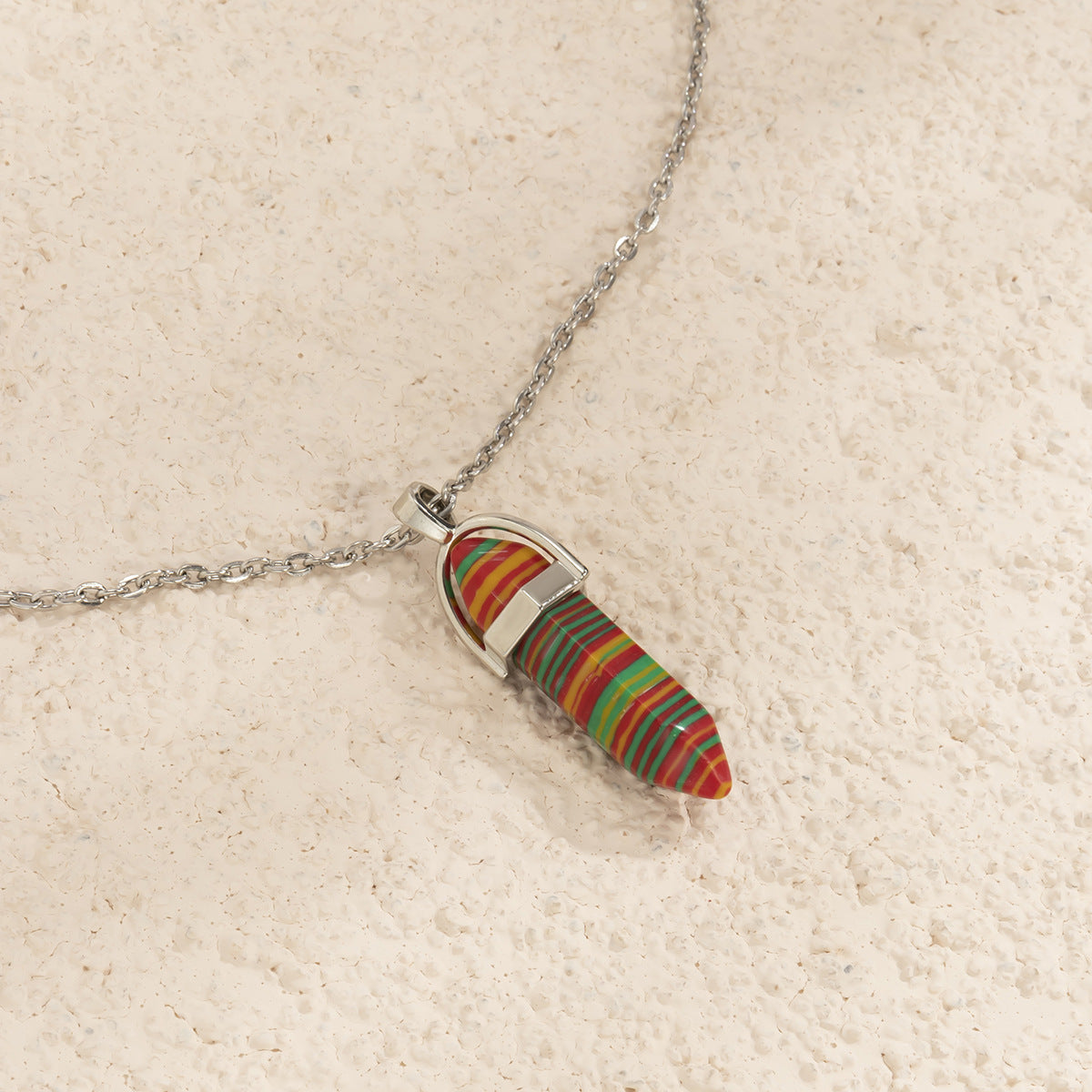 Retro Ins Wind Crystal Pendant Necklace Women