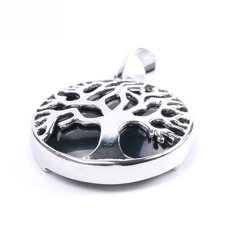 Natural stone pendant Life Tree Necklace