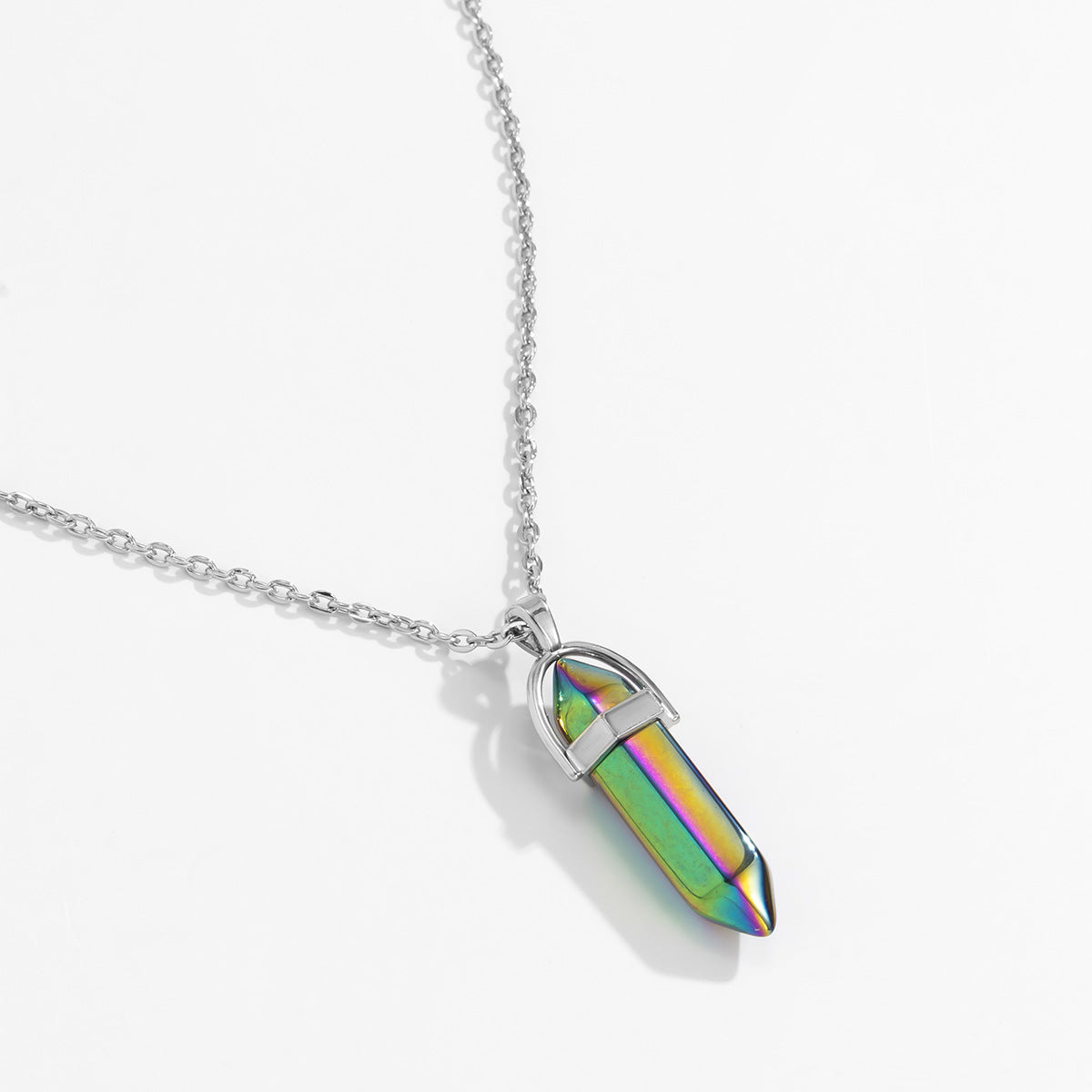 Retro Ins Wind Crystal Pendant Necklace Women