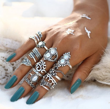 Popular 16 Piece Aobao ring set