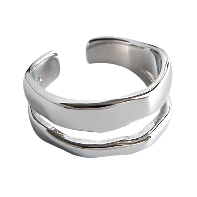 Irregular line ring