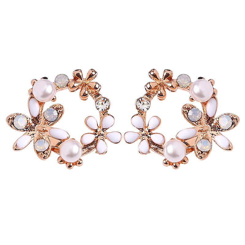 Pearl earrings