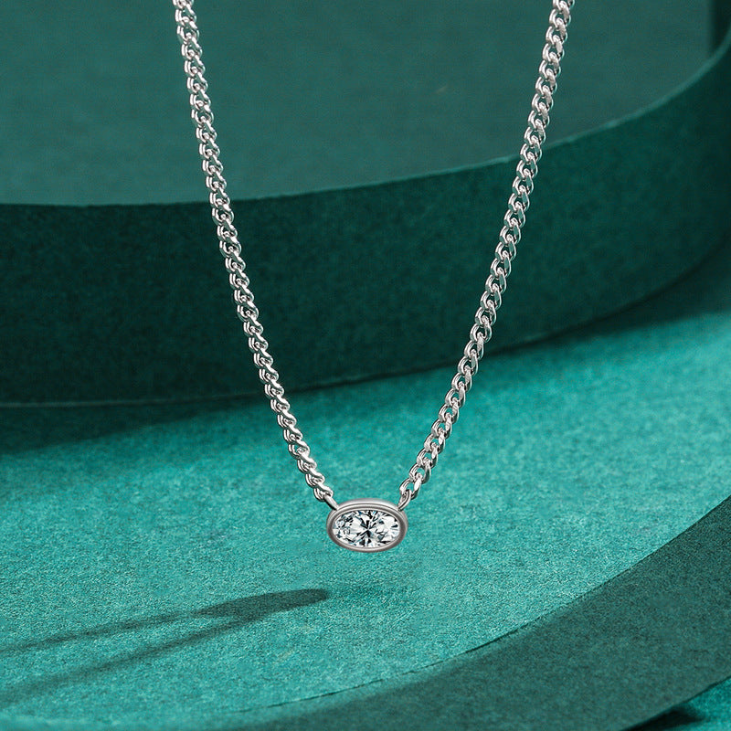 Women's Fashion Simple Simulation Diamond Necklace
