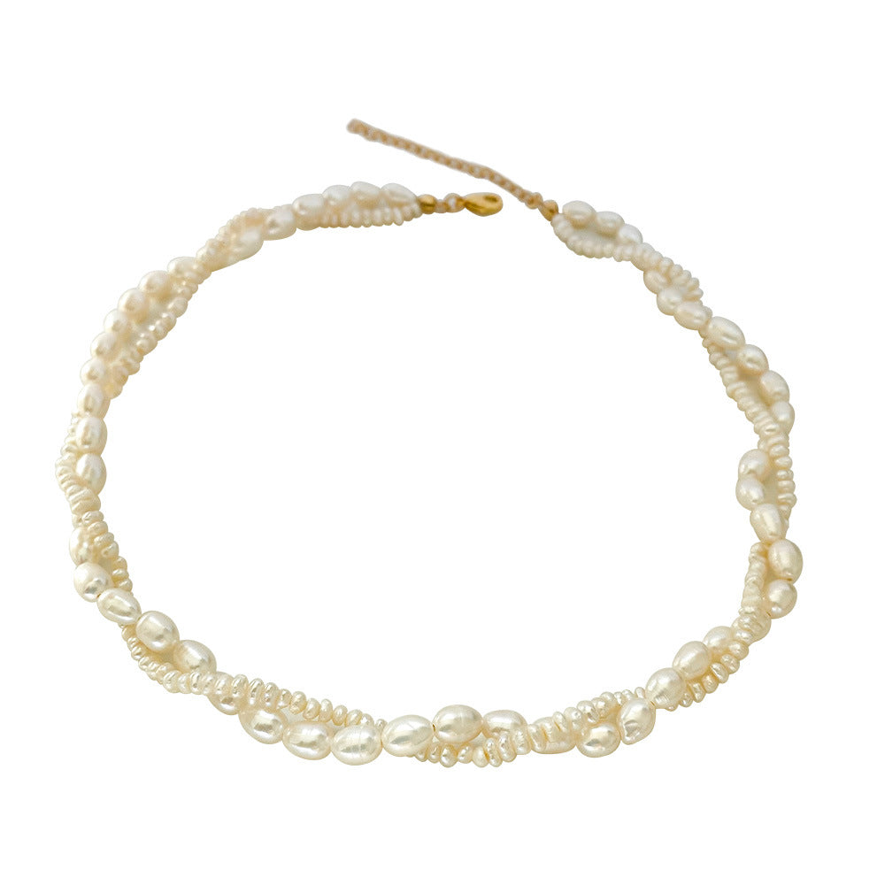 Women's Korean High-end Natural Pearl Necklace