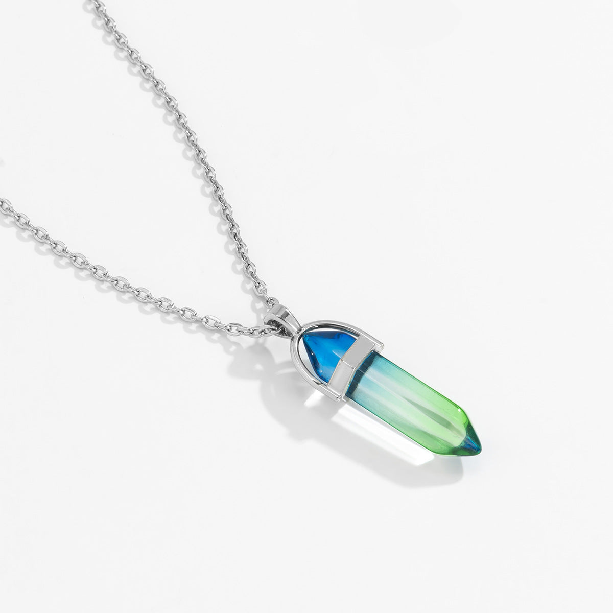 Retro Ins Wind Crystal Pendant Necklace Women