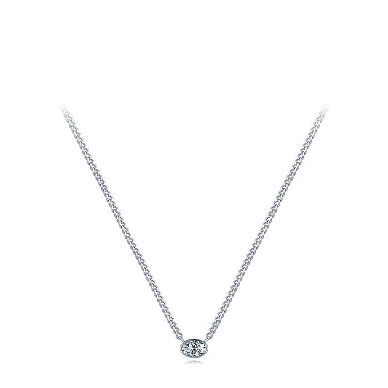 Women's Fashion Simple Simulation Diamond Necklace