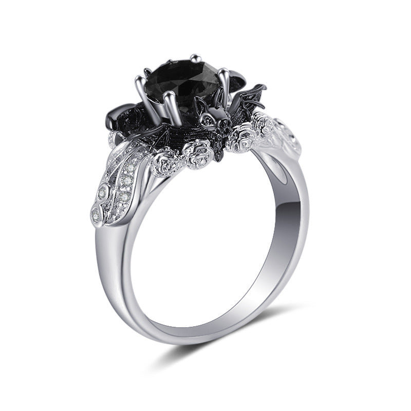 Bat Color Separation Ring European And American Plating