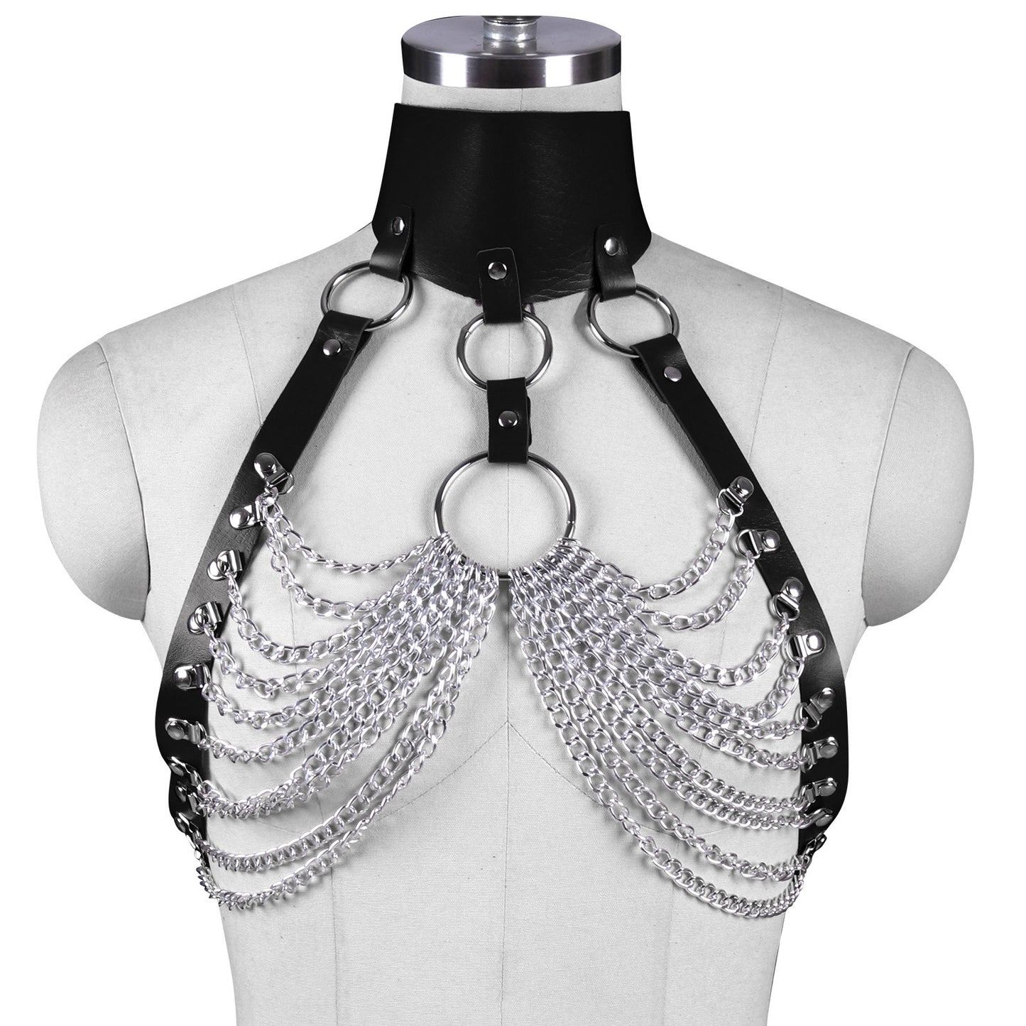 Punk Gothic Body Leather Strap Jewelry