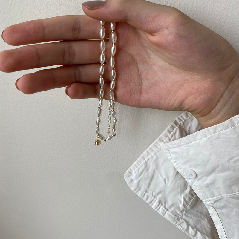 Temperament Fashion Vintage Pearl Necklace