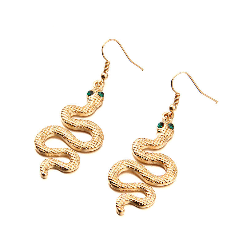 Personality Exaggerated Snake Earrings Fashion Snake Earrings