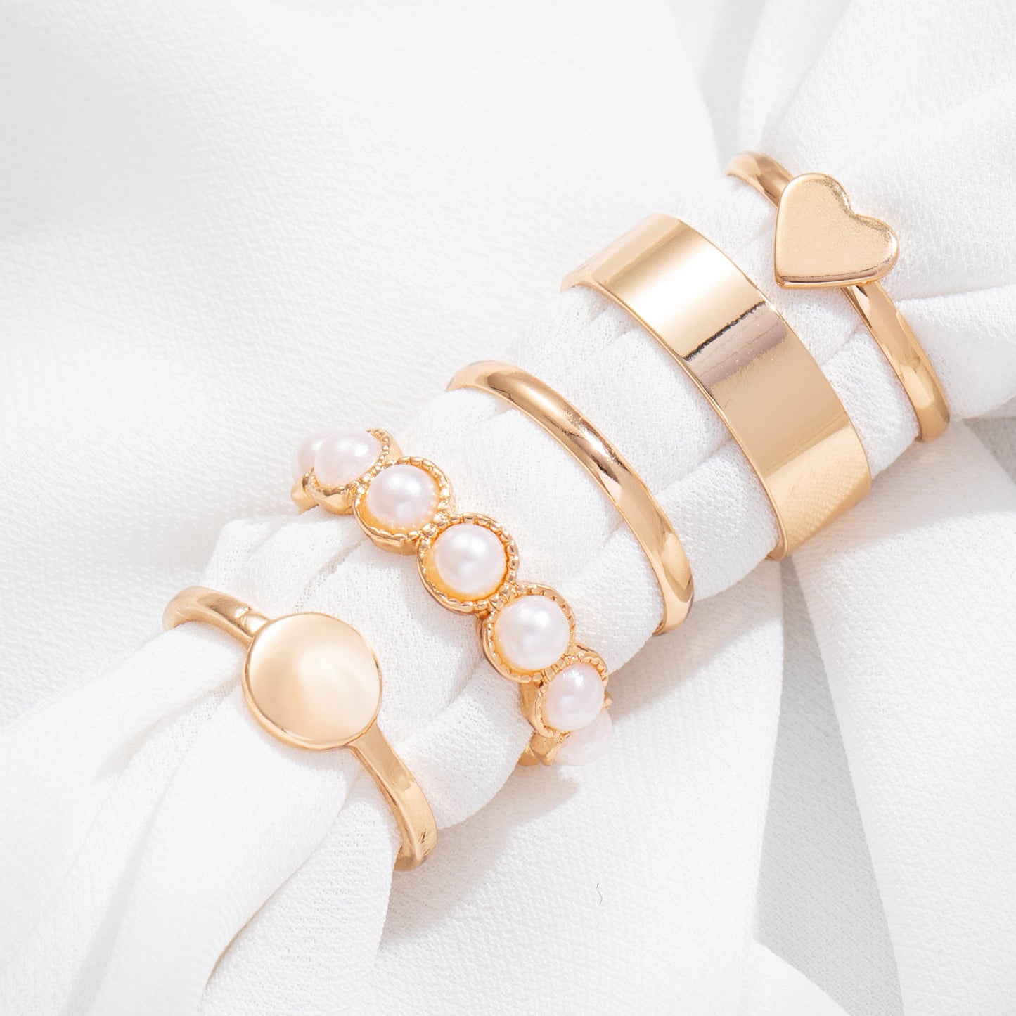Creative Retro Butterfly 3-piece Set Joint Ring Set