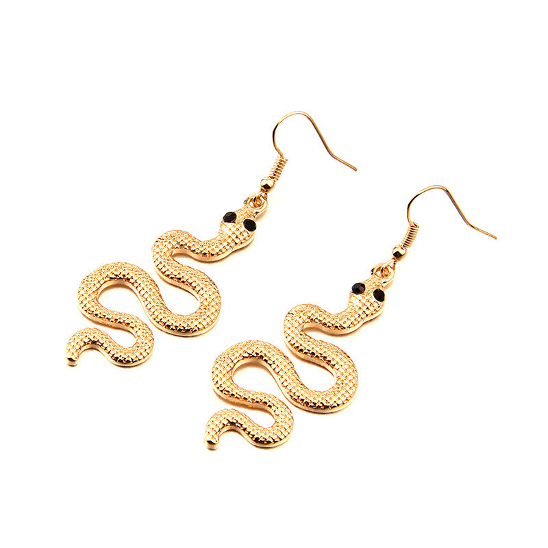 Personality Exaggerated Snake Earrings Fashion Snake Earrings