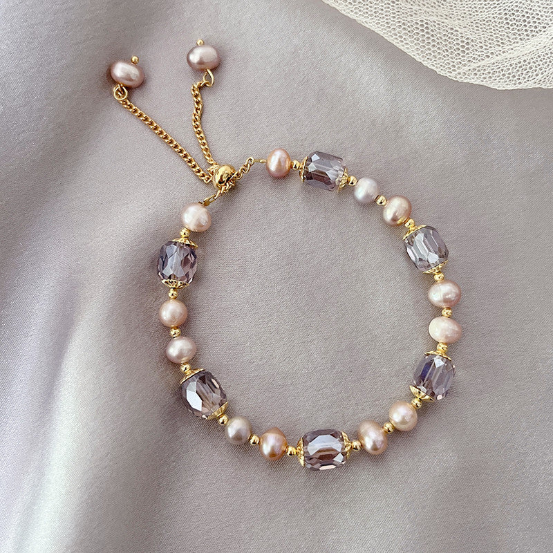 Women's Fashion Natural Freshwater Pearl Bracelet