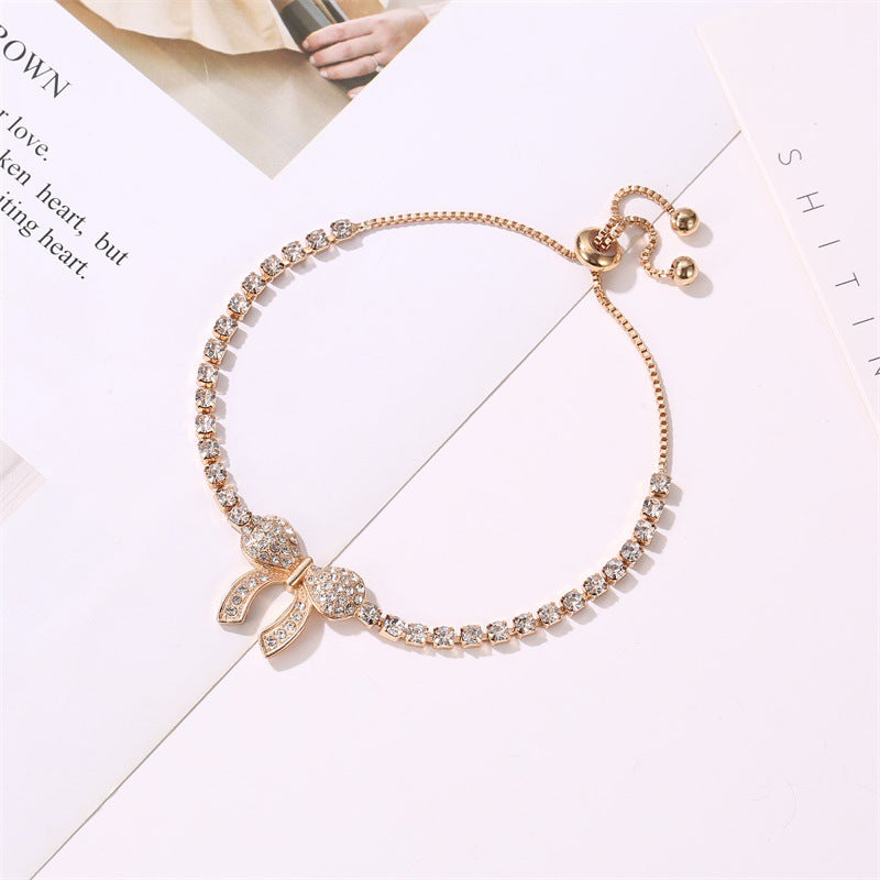 Sweet and full diamond butterfly bracelet fashion bracelet